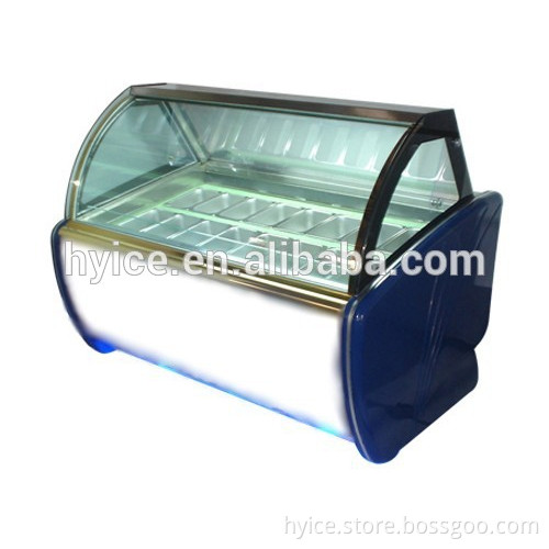 The low temperature ice cream display cabinets